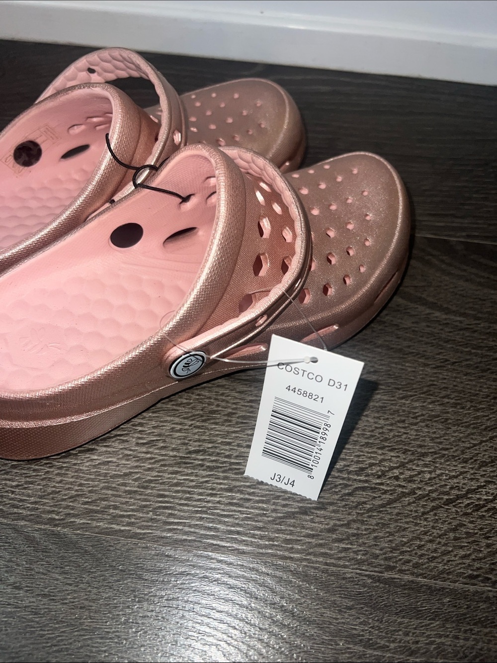 Joybees Kids Metallic Pink Shoes - Picture 5 of 5